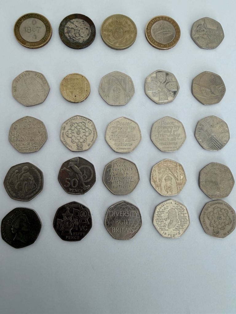 50p rare colectable 