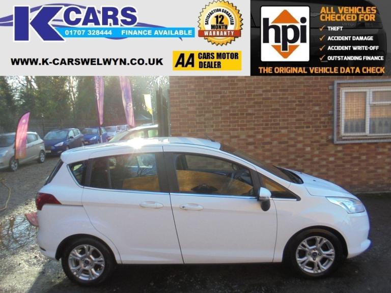 2016 Ford B-MAX 1.4 Zetec Euro 5 5dr MPV Petrol Manual