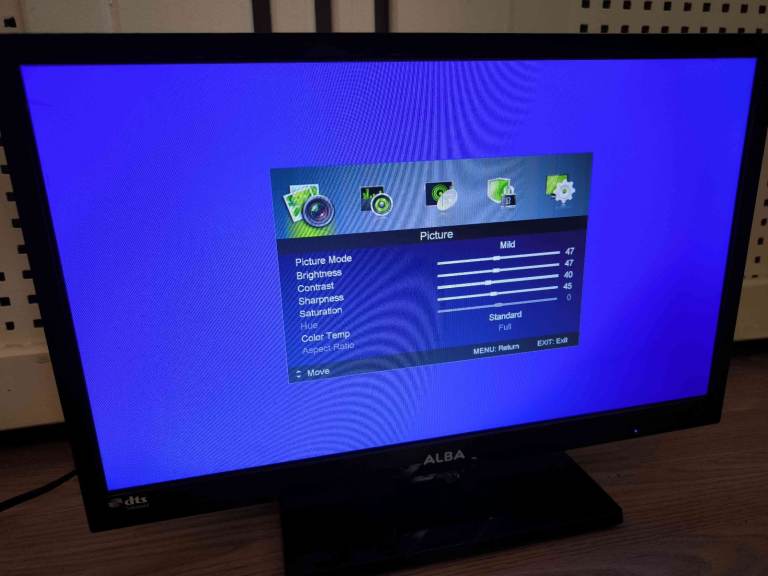 Alba TV 19" LED Freeview HDMI USB