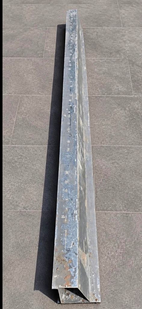 Galvanised Steel Lintel / Beam - Used Condition