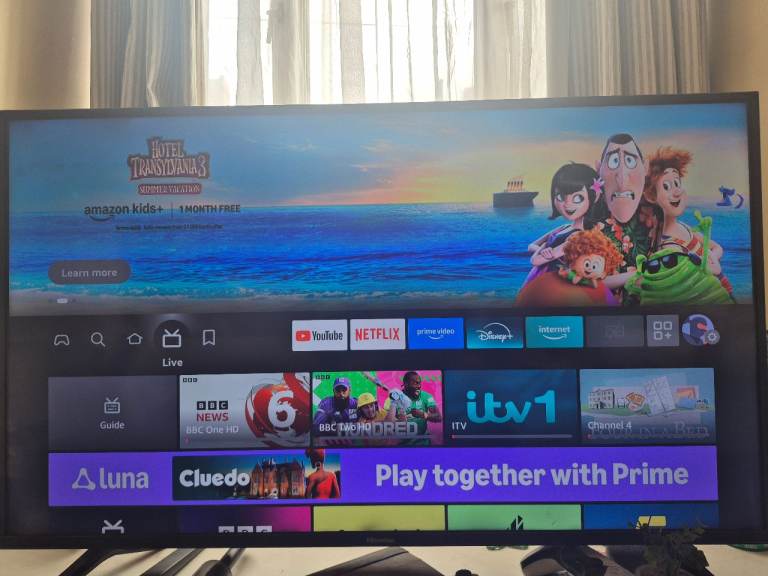 Hisense 50 inch smart tv