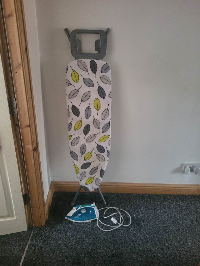 Iron Russell hobb and ironing board 