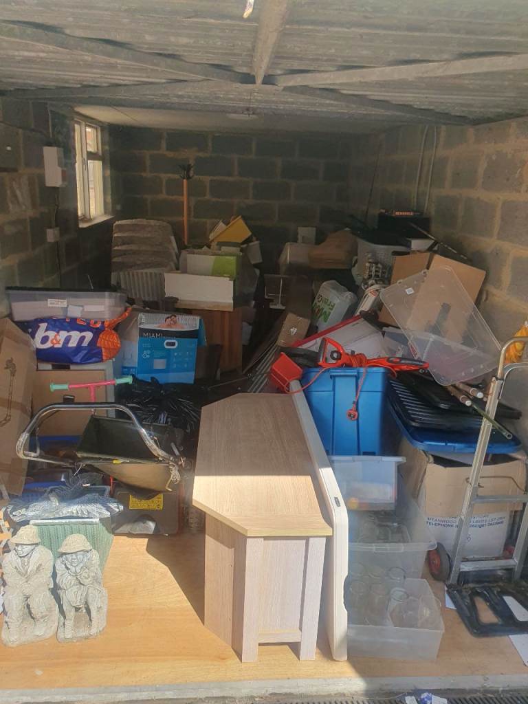 Garage full of varied items