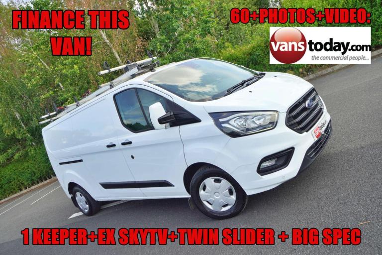 2019 Ford Transit Custom 2.0 Transit Custom 300 Trend + Twin Slider + Big Spec + Ex Sky Tv Panel ...