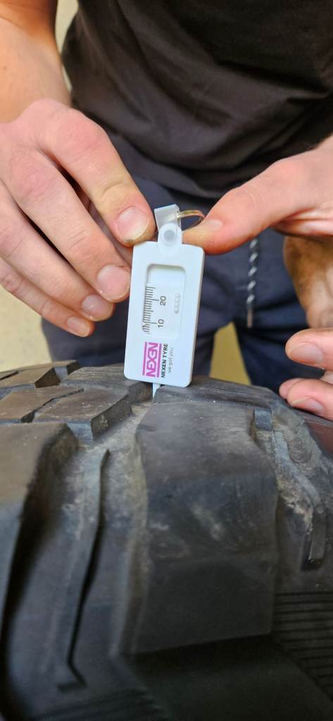 BFGoodrich mud terrain tyres set of 4