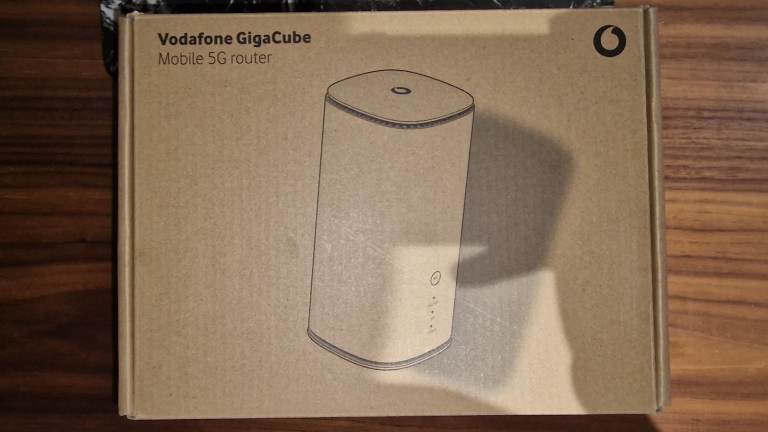 Unlocked Vodafone Gigacube 5G Router (New, Sealed)