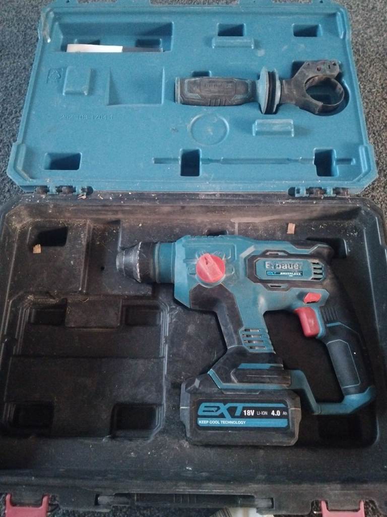 Erbauer 18v sds hammer drill