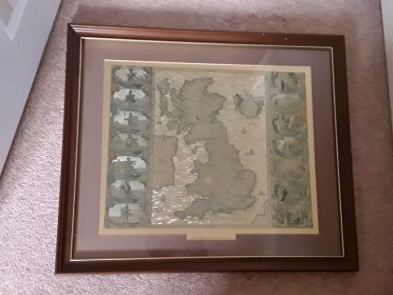 Joannes Jansson Map of the British Isles 1646