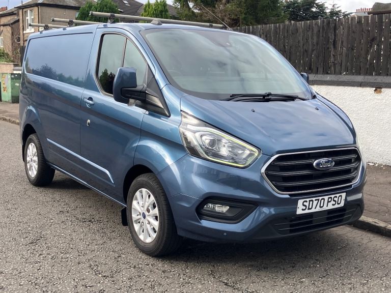 2020/70 FORD TRANSIT CUSTOM Limited 2.0 TDCI 130bhp 280 **1 OWNER - FULL MOT - NO VAT**