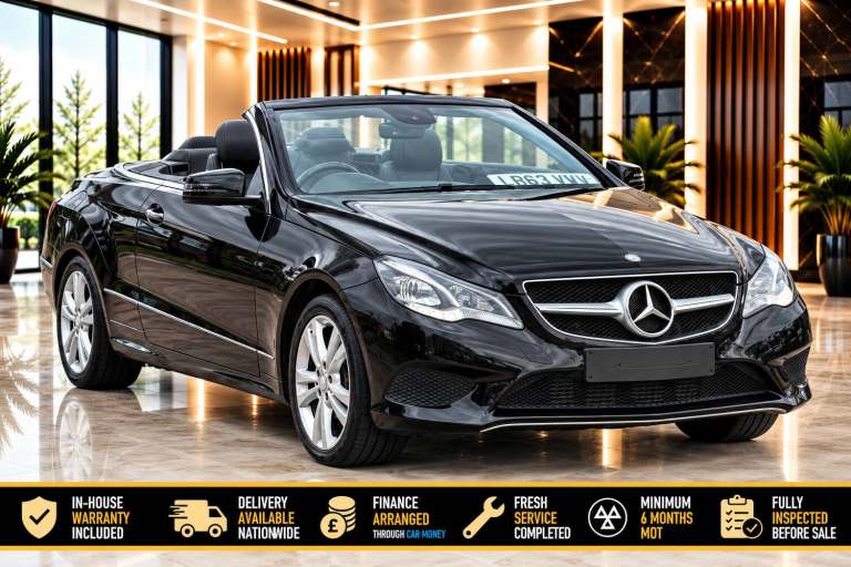 2013 Mercedes-Benz E Class E220 CDI 2dr 7G-Tronic CONVERTIBLE Diesel Automatic