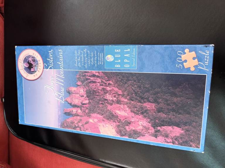 Jigsaw 500 pieces BLUE OPAL