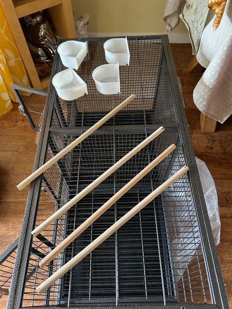 Breeding or large bird cage
