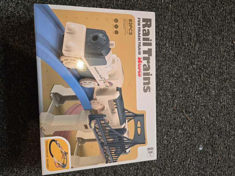 83pcs rail trains fun train track 