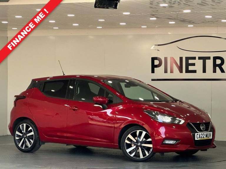 2022 Nissan Micra 1.0 IG-T Tekna Hatchback 5dr Petrol XTRON Euro 6 (s/s) (92 ps) Hatchback Petrol...