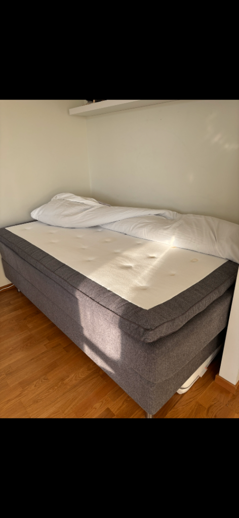 120cm Swedish continental bed