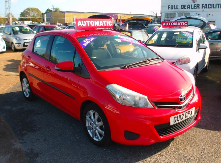 2012 Toyota Yaris AUTOMATIC 1.33 Dual VVT-i TR Hatchback 5dr Petrol Multidrive