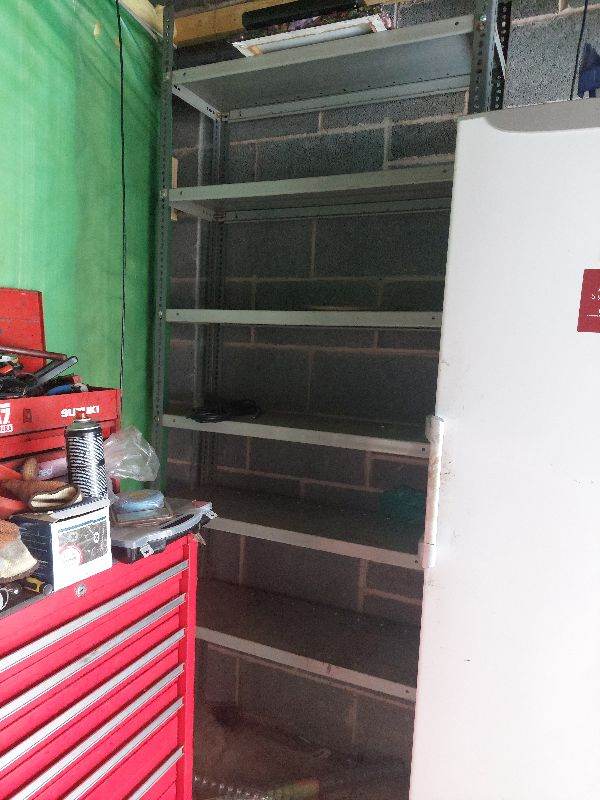 Garage shelves dexian metal shelf unit tool FREE FREE