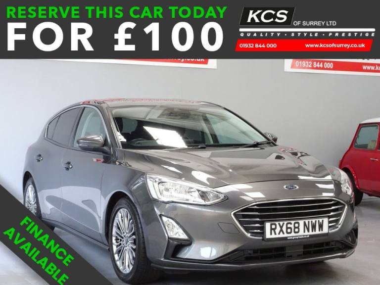 2018 Ford Focus 1.0 EcoBoost 125 Titanium X 5dr HATCHBACK PETROL Manual
