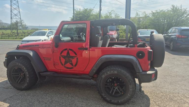 2008 Jeep Wrangler 2.8 CRD Sport 2dr CONVERTIBLE Diesel Manual