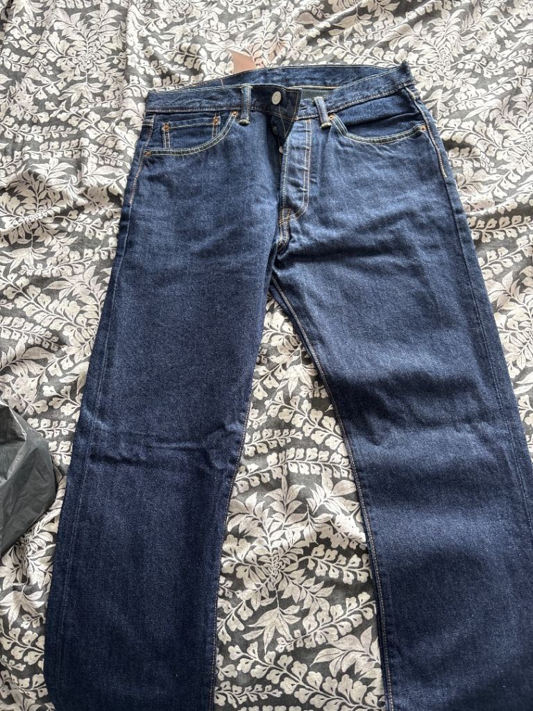 Dark Blue Denim Jeans – Good Condition