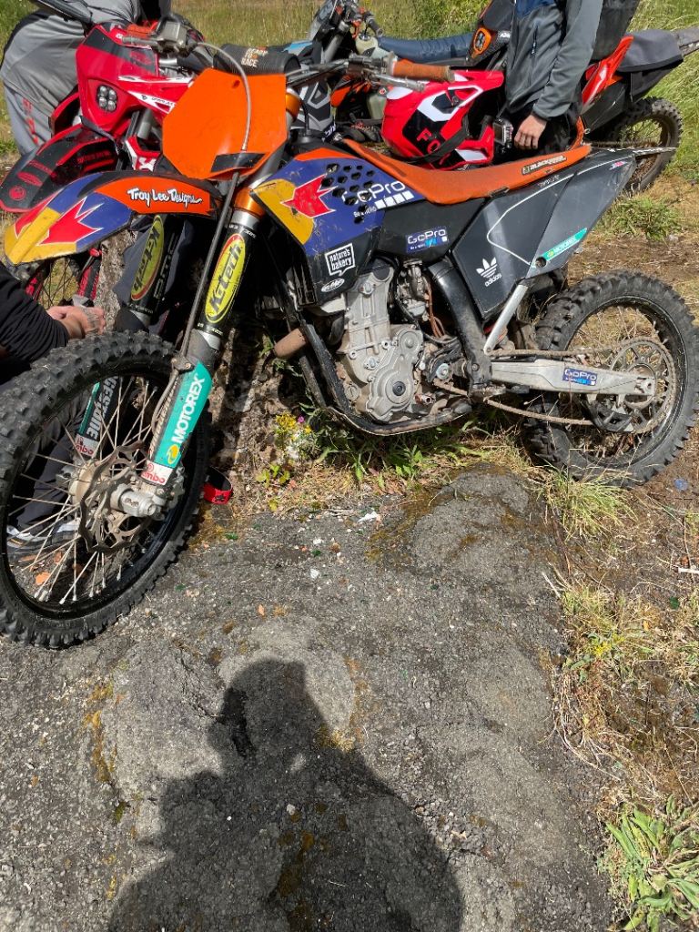 Ktm 450 sxf electric start
