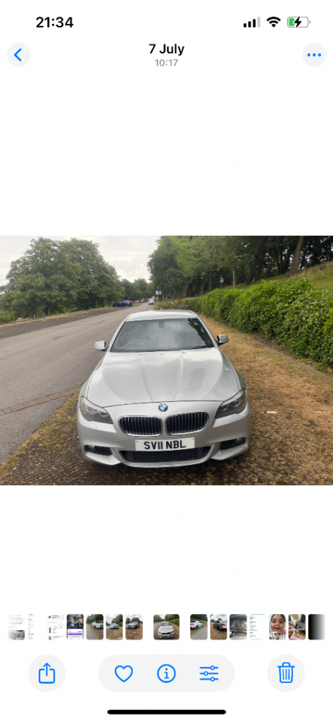 BMW, 5 SERIES, Saloon, 2011, Manual, 1995 (cc), 4 doors