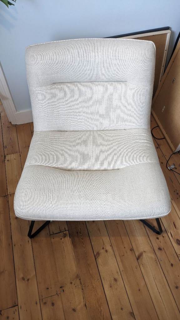 Helma Armchair & Footstool by AM:PM