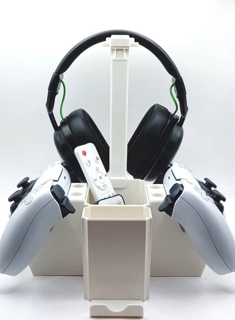 All In One Desktop Organiser Controller Stand