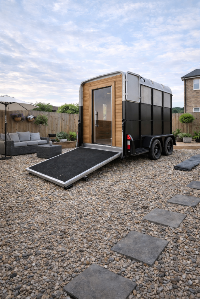 Sauna on wheels for sale 