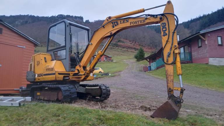 JCB 804 1997 tracked digger