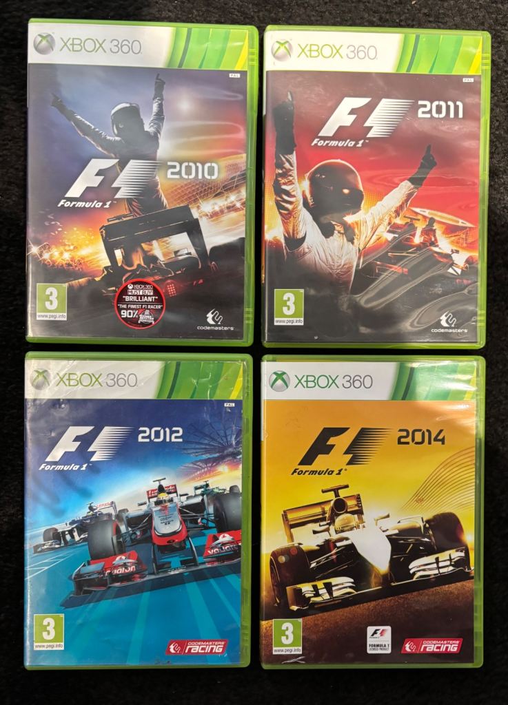 Xbox 360 - Formula 1 Games