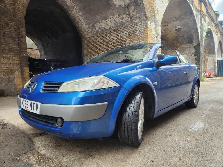 ULEZ FREE!! 2005 RENAULT MEGANE 1.6 PETROL ENGINE MANUAL CONVERTIBLE