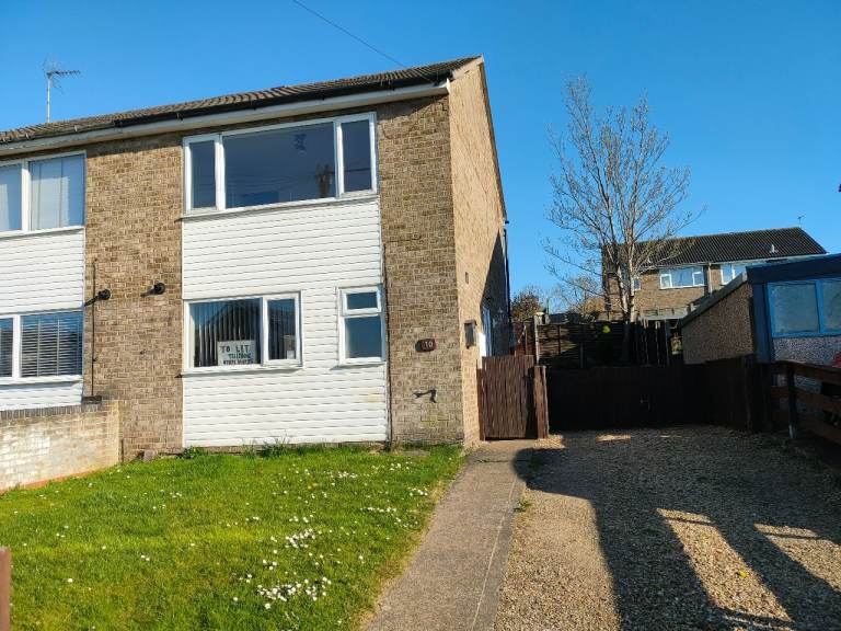 Two Bedroom semi detached house unfurnished 