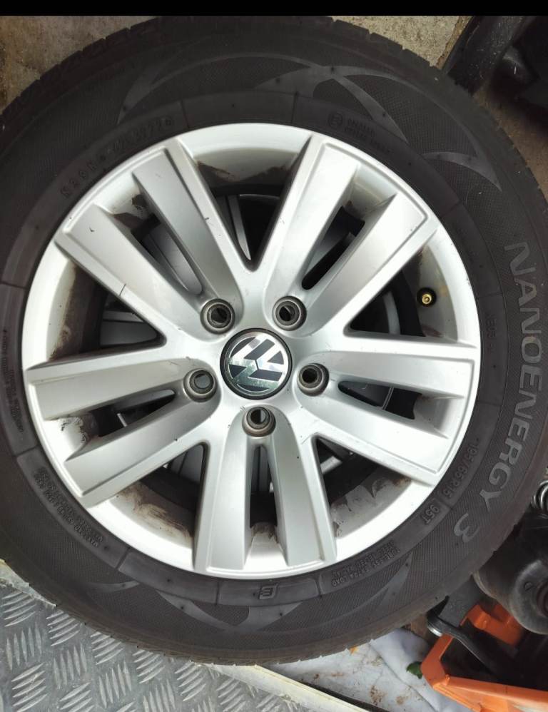 VW Caddy Alloy Wheels x2
