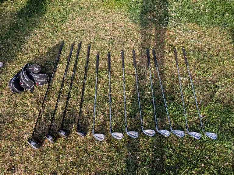Golf club and bag