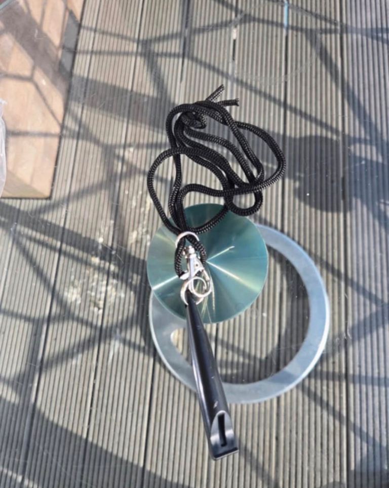 Brand new dog whistle with lanyard (in great condition)
