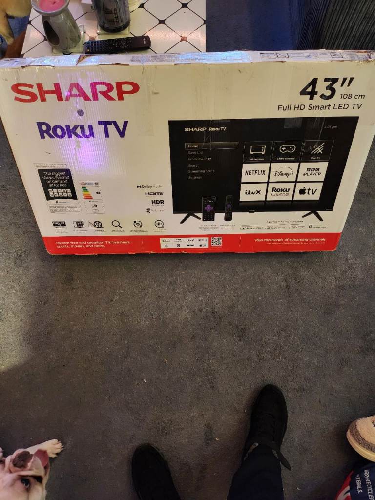 Sharp 43 inch smart tv
