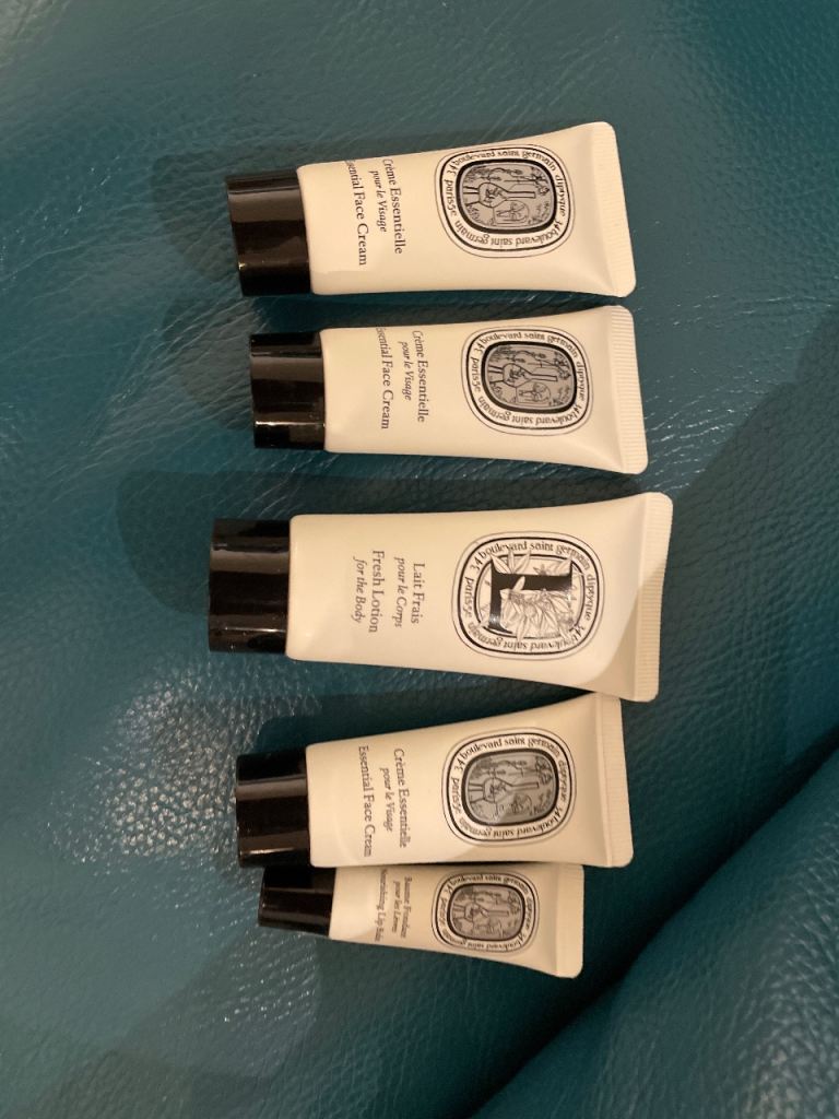 Diptyque travel toiletries 