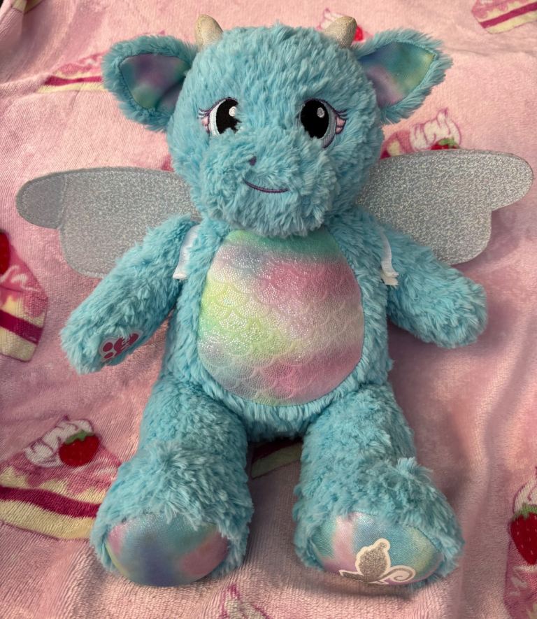 Build a Bear Enchanted Dragon Fairy Friend Plush