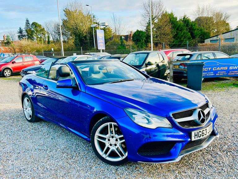2014 Mercedes-Benz E Class 2.1 E220 CDI AMG Sport Cabriolet 2dr Diesel Diesel
