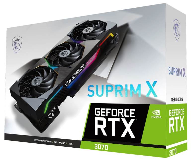 MSI Nvidia 3070 Suprim X 8GB
