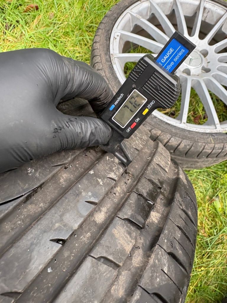 19” WHEELS with Tyres TURBINE AMG MERCEDES BENZ W204 Style 5x112