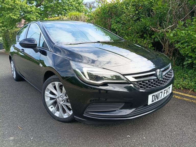 2017 Vauxhall Astra 1.4T 16V 125 Design 5dr HATCHBACK Petrol Manual