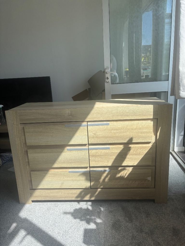 Wooden chest of drawers - sideboard - cabinet 