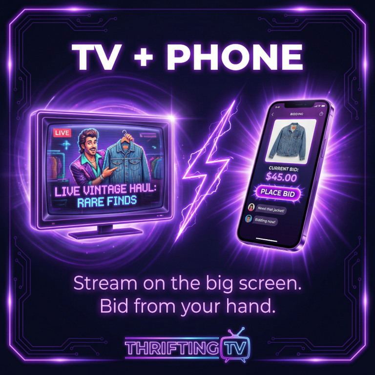 Live Auction Shopping on your TV