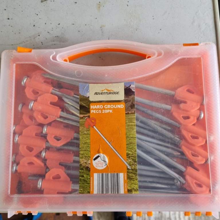 20PK Hard Ground Pegs
