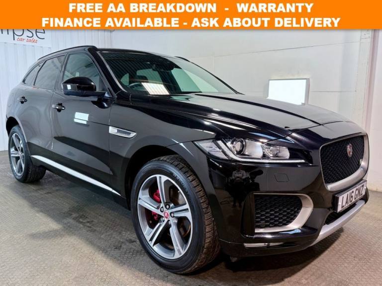 2016 16 JAGUAR F-PACE 3.0 D300 V6 S SUV 5DR DIESEL AUTO AWD EURO 6 (S/S) (300 PS