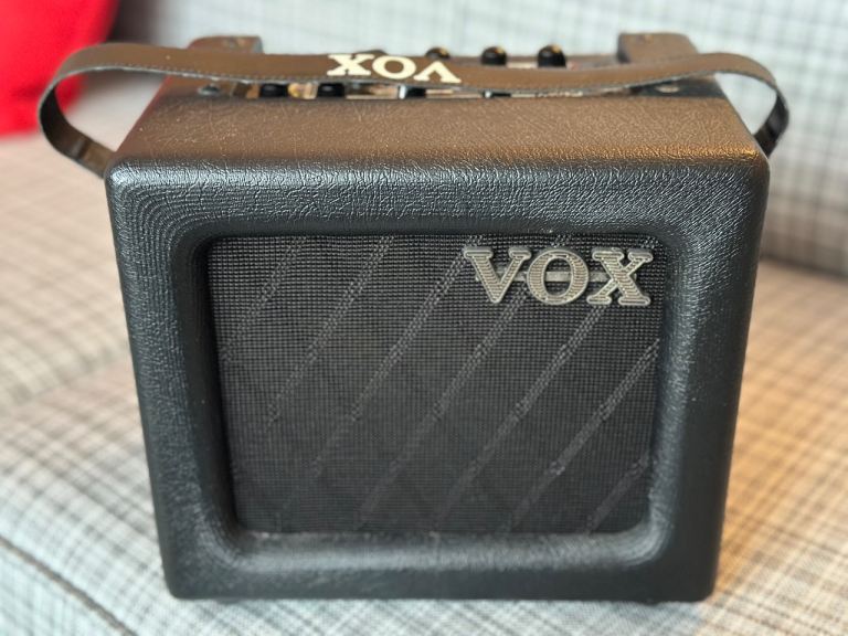 image for Vox modelling amp 10 watt. Runs on 6 x AA batteries. 