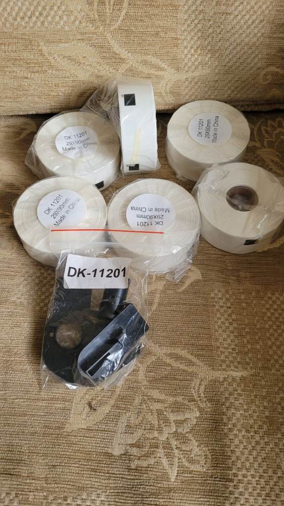 Label printer rolls DK-11201 FREE