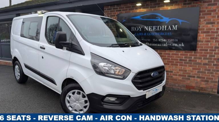 2019 19 FORD TRANSIT CUSTOM 2.0 320 ECOBLUE CREW VAN DOUBLE CAB 5DR DIESEL MANUA